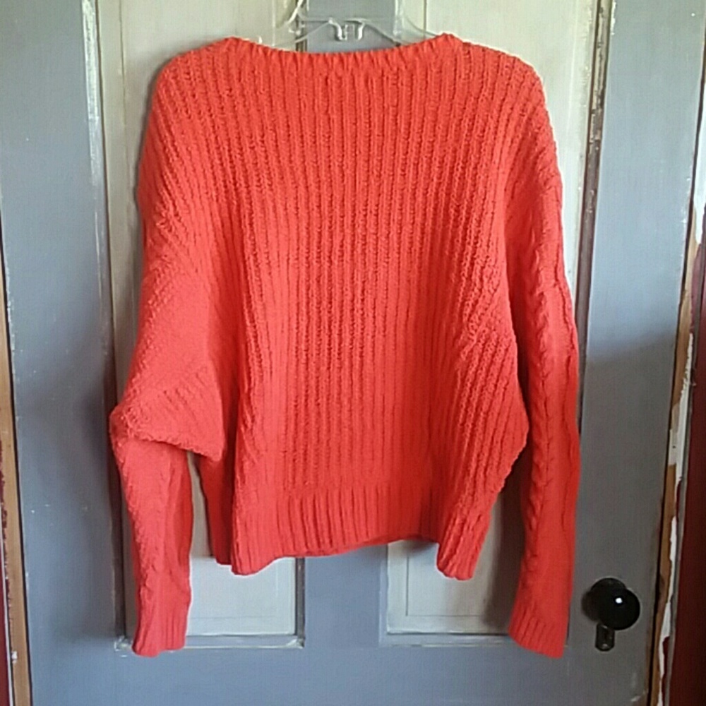 Anthropologie Sleeping On Snow Chenille Cable Knit - Picture 4 of 5